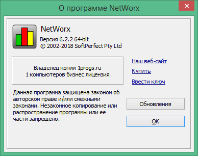 NetWorx русская версия
