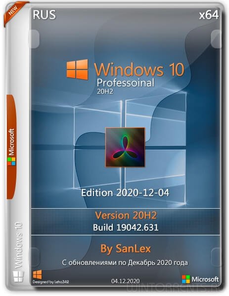Windows 10 Pro 21H1 by SanLex