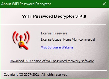 WiFi Password Decryptor скачать
