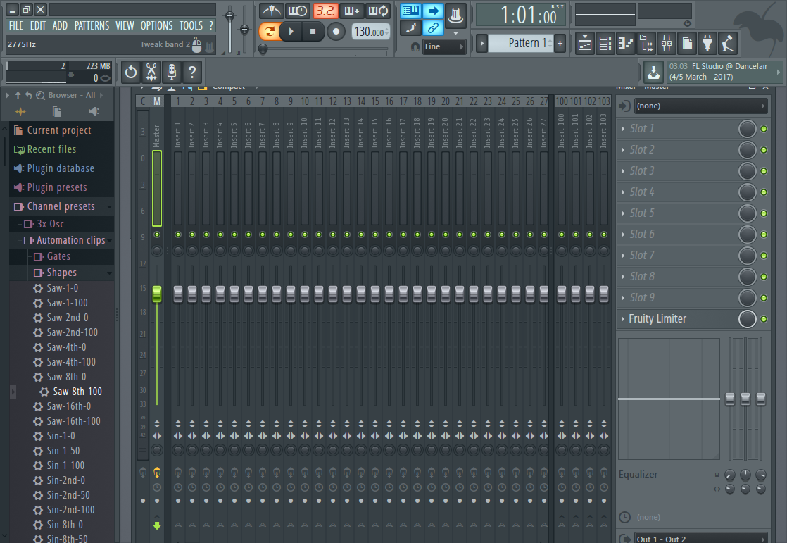 fl studio 20.5with