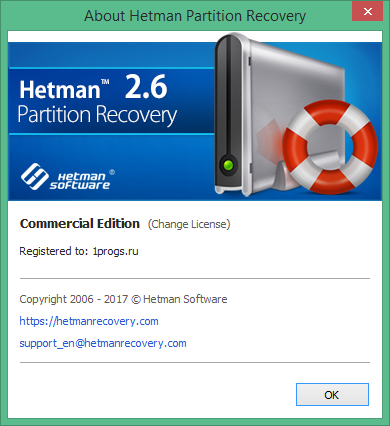 Hetman Partition Recovery 4.8 free