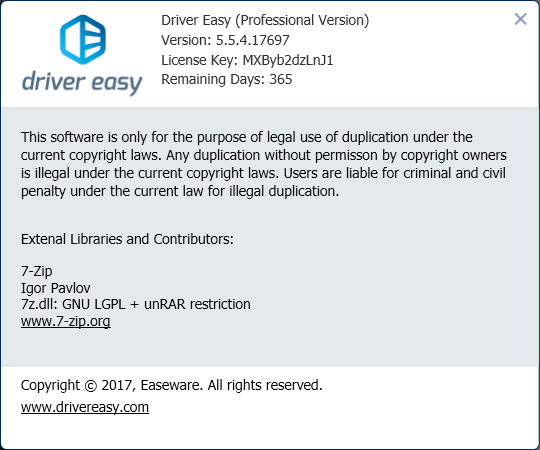 Driver easy 5.6 10 license key generator download