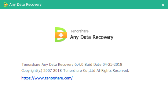 Tenorshare Any Data Recovery Pro скачать с ключом