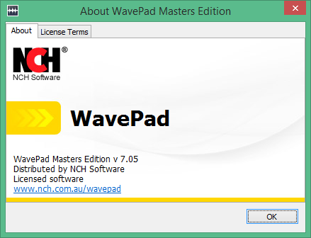 WavePad Sound Editor код активации