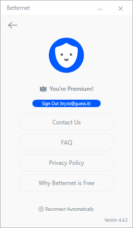 betternet vpn для компьютера