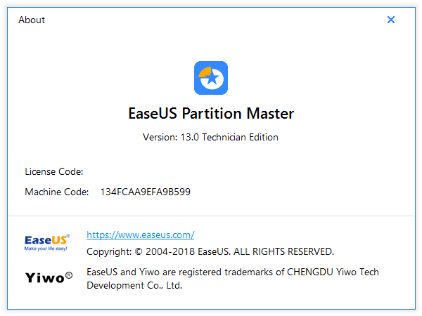 Easeus 라이센스 코드