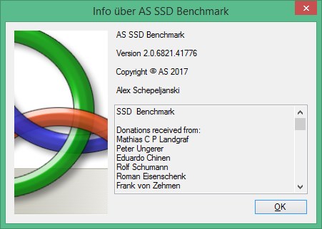 AS SSD Benchmark скачать