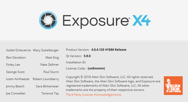 Alien Skin Exposure X4 4 0 6 170 Cm