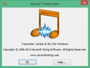 download the new Transcribe 9.30