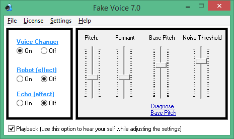 Программа voice. Fake Voice.