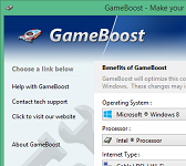 GameBoost logo