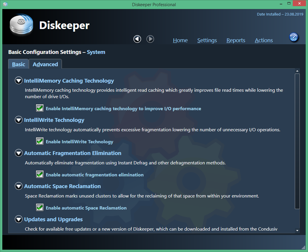diskeeper professional