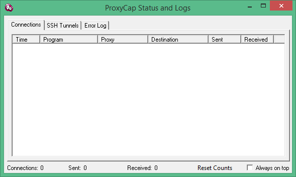 key for proxycap