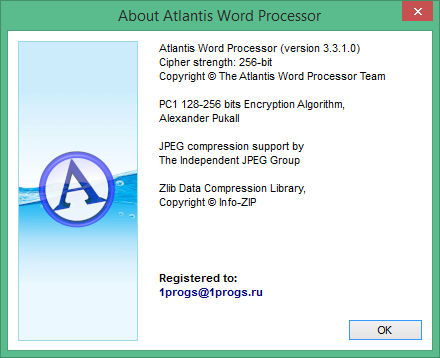 Atlantis Word Processor скачать