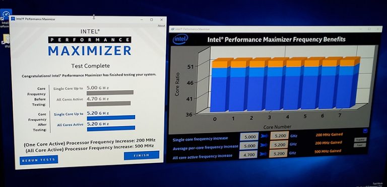 Intel performance maximizer обзор