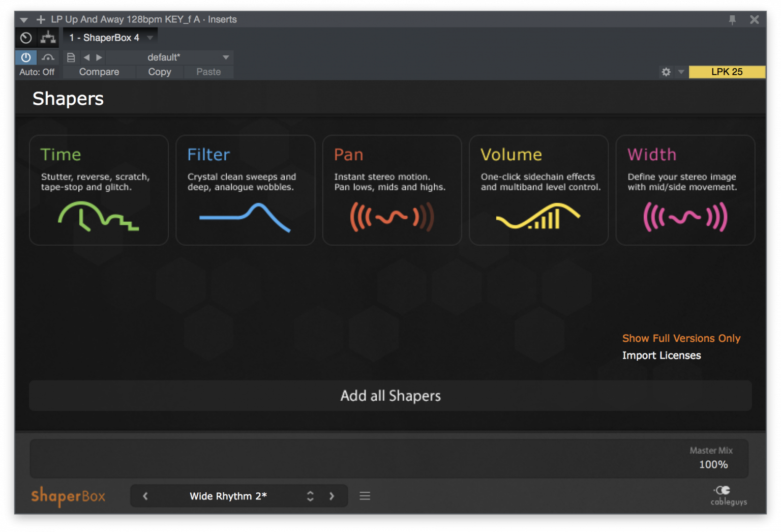 Shaper box2 VST. SHAPERBOX 2. Cableguys - SHAPERBOX 2. SHAPERBOX 3.