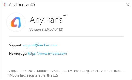 AnyTrans iOS 8.9.6.20231016 for mac instal