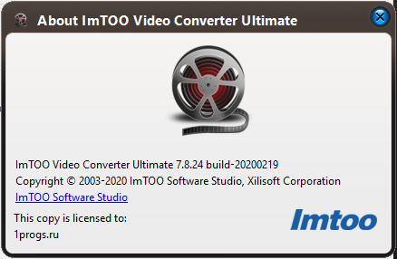 ImTOO Video Converter скачать