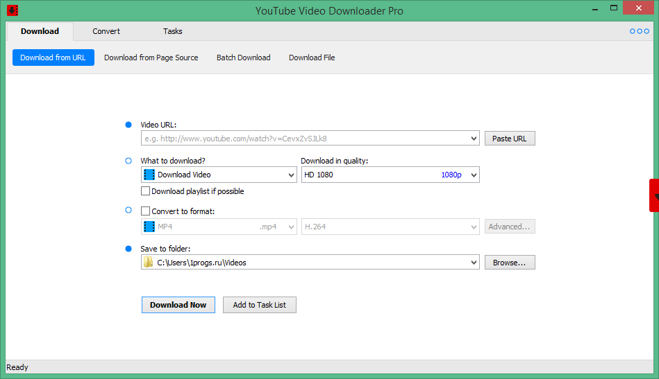 YouTube Video Downloader Pro 6.5.3 free downloads