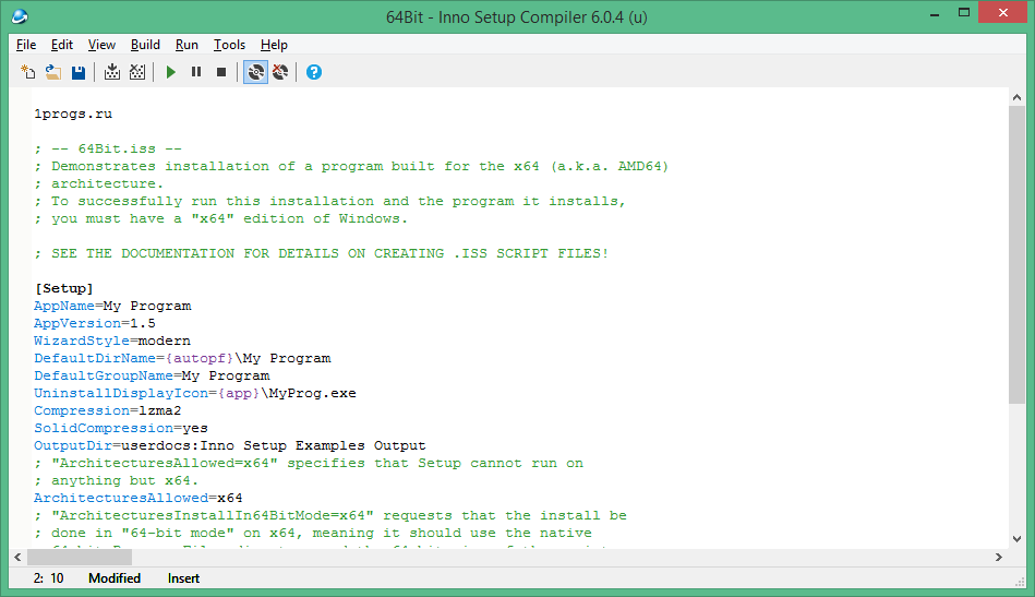 Inno Setup Compiler