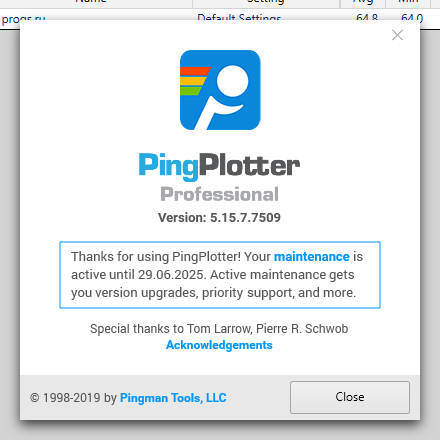 PingPlotter скачать