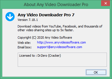 Any Video Downloader скачать
