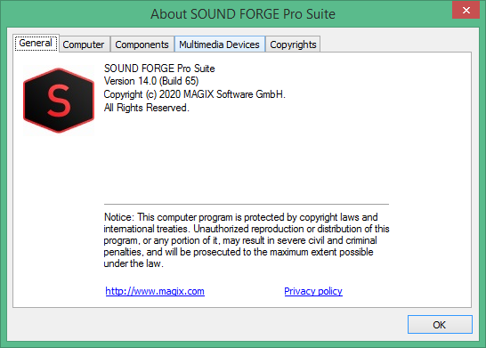 Sound Forge Pro Suite скачать