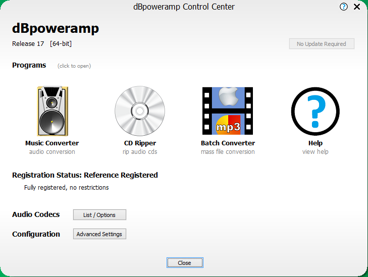 linux dbpoweramp music converter