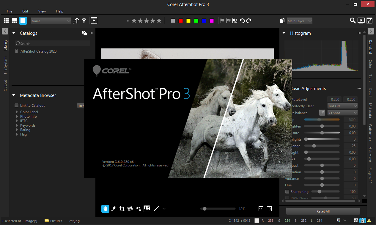 Corel AfterShot Pro скачать