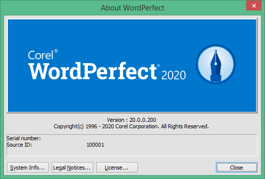corel wordperfect office x7 professional serial