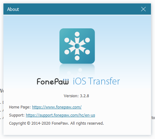 FonePaw iOS Transfer скачать