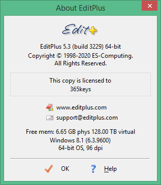EditPlus 5.7.4529 instal