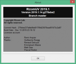 download the last version for windows Rizom-Lab RizomUV Real & Virtual Space 2023.0.54