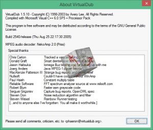 virtualdubmod 1.5.10.2 build 2542 release