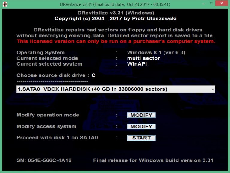 filefort 3.31 key