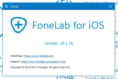 FoneLab for iOS код активации