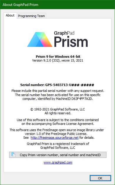 GraphPad Prism скачать бесплатно