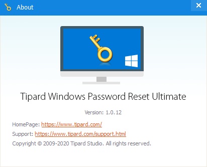 Tipard Windows Password Reset Platinum Ultimate код активации