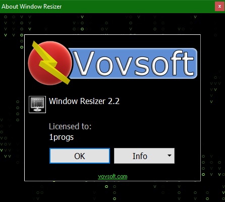 VovSoft Window Resizer скачать