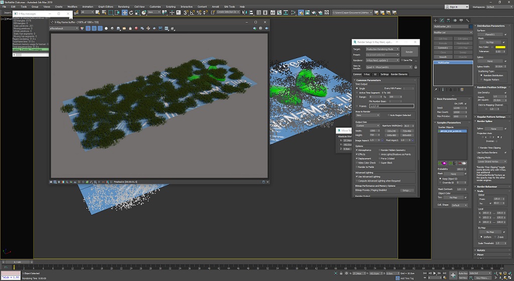 MultiScatter for 3ds max