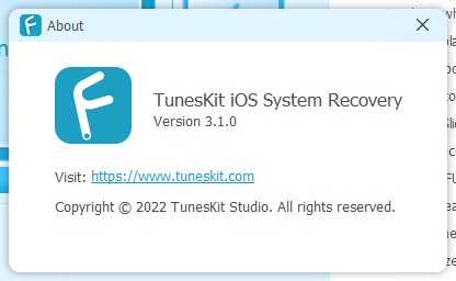 TunesKit iOS System Recovery код активации