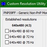 Custom Resolution Utility logo