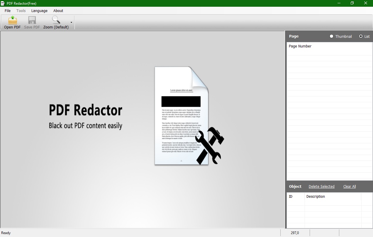 PDF Redactor Pro