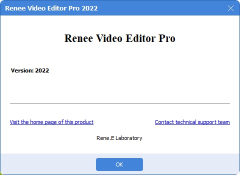 Renee Video Editor Pro активатор