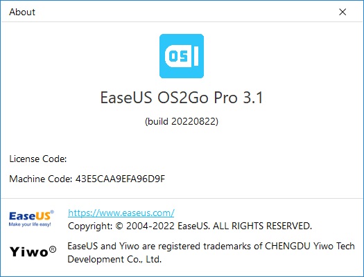 EaseUS OS2Go крякнутый