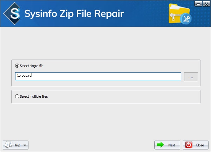 SysInfoTools Zip Repair