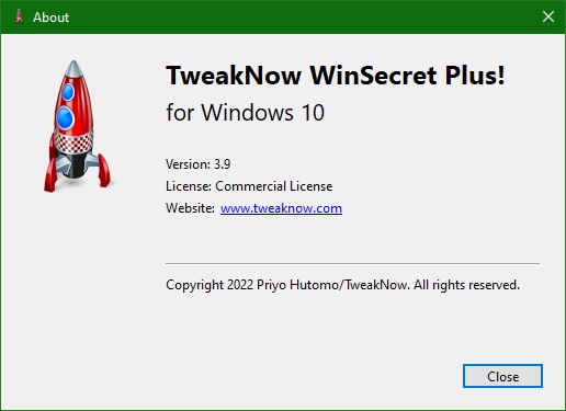 TweakNow WinSecret Plus скачать