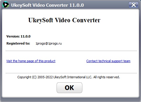 UkeySoft Video Converter крякнутый