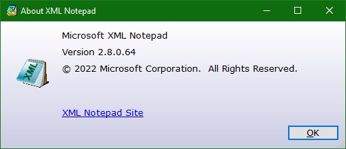 XML Notepad скачать