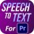 Adobe Speech to Text v12.0 for Premiere Pro 2023 + crack